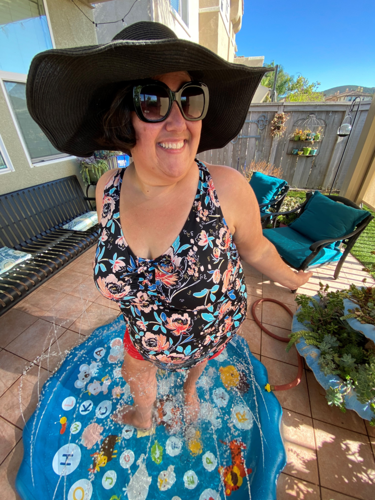 ostomy pool side