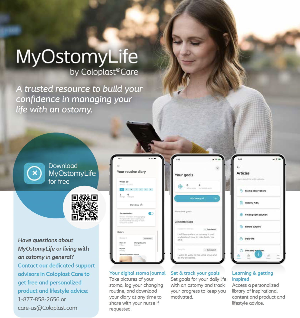 MyOstomyLife app by Coloplast Care