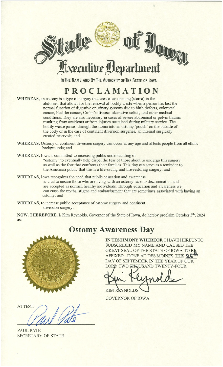 Iowa Proclamation 2024
