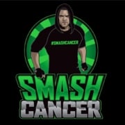 smash cancer logo