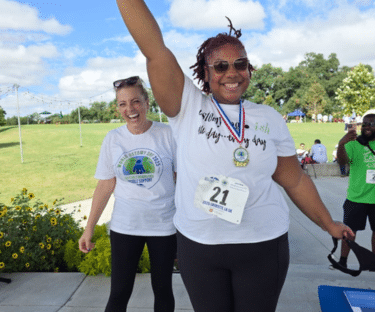 Ostomy 5K woman
